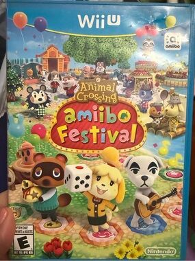 Wiiu Nintendo Animal Crossing amiibo Festival - game